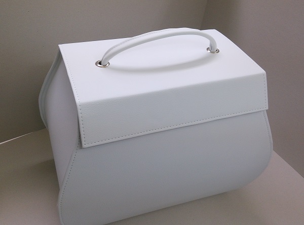Βαπτιστική Τσάντα - Ω110178 λευκό εκρού